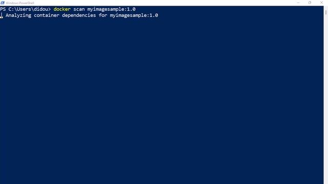 3- Scan Docker image смотреть онлайн