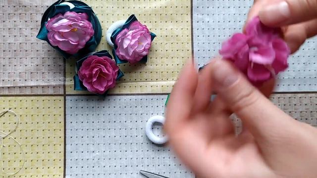 Резиночки с цветами МК для начинающих смотреть онлайн