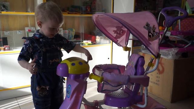 Велосипед детский от 1 г до 4 лет "Ну Погоди" смотреть онлайн