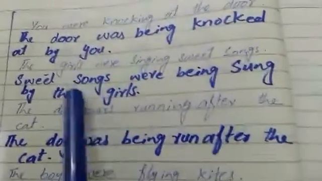 Past Continuous tense (passive voice) смотреть онлайн