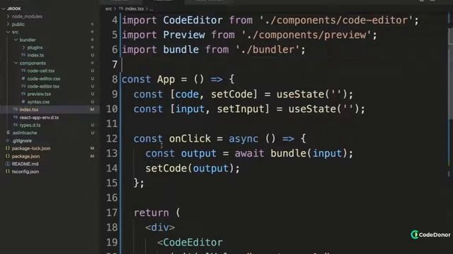 134. Multiple Editors and Preview Windows | React with Typescript смотреть онлайн