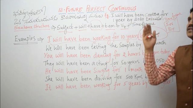 # Tenses Day 12 | Future Perfect Continuous Tense in Telugu | Learn Tenses Easily | Ramachandran K смотреть онлайн