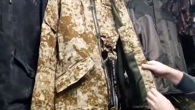 Шикарный демисезонный костюм Горка для рыбаков и охотников смотреть онлайн
