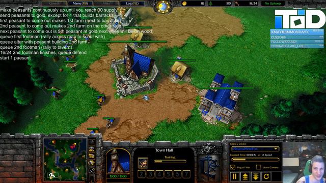 WarCraft III tutorial #2 - Neutral Hero first + Footman Defend style смотреть онлайн