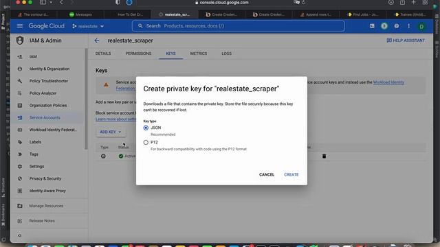 Generating credentials.json смотреть онлайн