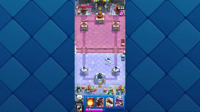 Хог 2.6 против грибных колод/ Королевское испытание / Clash Royale смотреть онлайн
