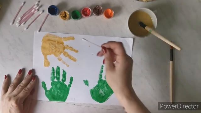 Рисование "Лето в детских ладошках" (нетрадиционная техника) смотреть онлайн