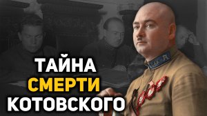 За что убили Григория Котовского, 6 версий