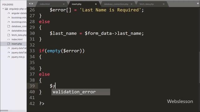 AngularJS PHP CRUD with Bootstrap Modal смотреть онлайн