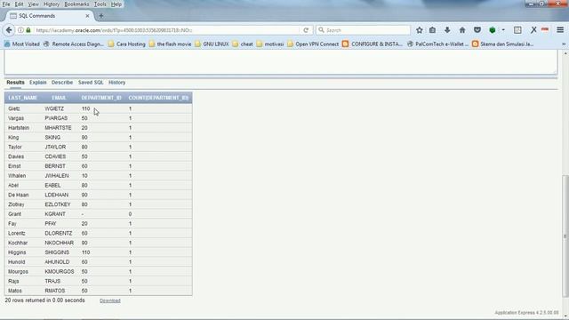 basis data fungsi CASE COUNT NVL DECODE смотреть онлайн