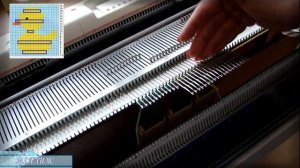 Интарсия на вязальной машине