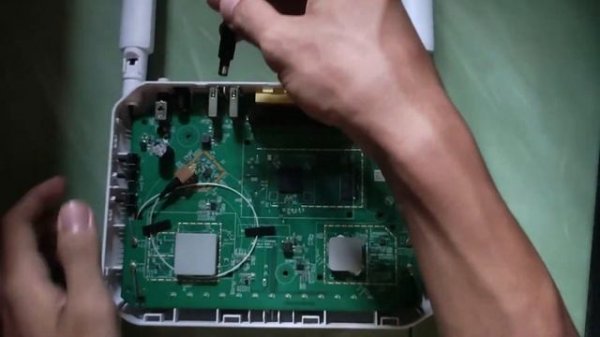 Bongkar Modem Router Wi-Fi ONT Fiber Home HG6145F