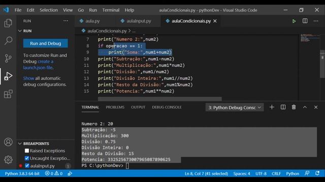 Dev.learn(Python) - Vídeo 6 - IF,ELSE,ELIF смотреть онлайн
