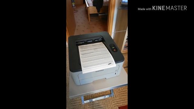 Samsung ML-2850D print смотреть онлайн