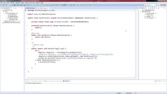 Distributed Systems 3 - (Java) Remote Method Invocation (RMI) смотреть онлайн