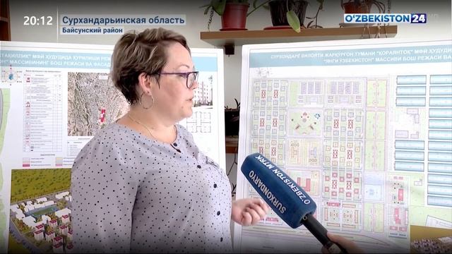 Строительство массивов «Новый Узбекистан» в Сурхандарьинской и Кашкадарьинской областях смотреть онлайн