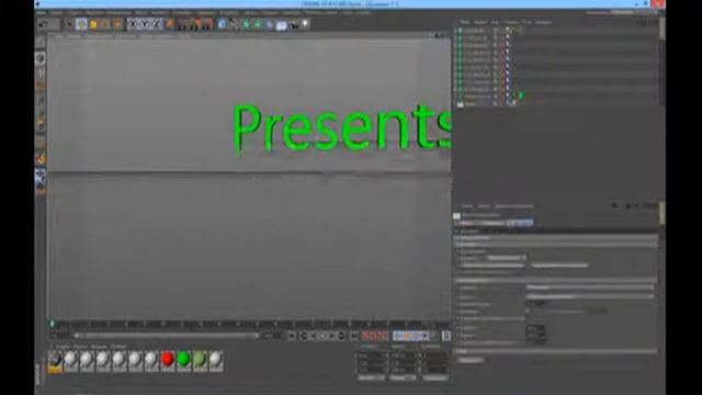 Как сделать интро через Cinema 4d r15 Слом текста смотреть онлайн