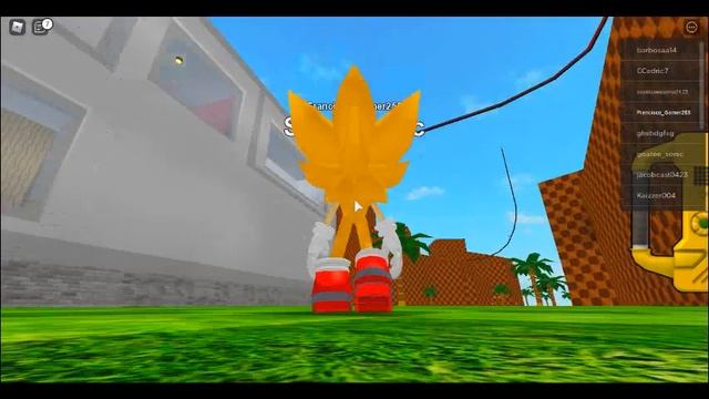 how to create super sonic avatar in roblox? смотреть онлайн
