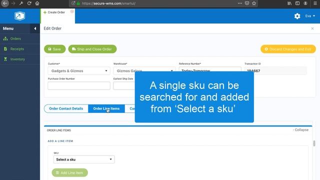 How To Create an Order | 3PL Warehouse Manager смотреть онлайн