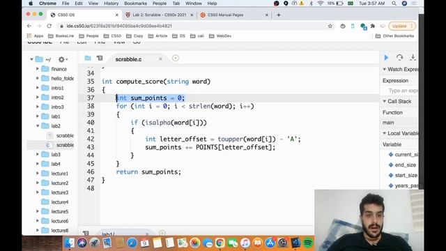 LAB 2: SCRABBLE | SOLUTION (CS50) смотреть онлайн