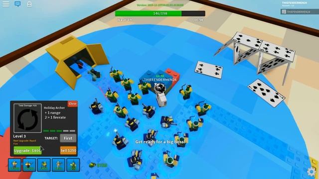 How far can you go with Holiday Archer & Frost Blaster | Tower Defense Simulator | Roblox смотреть онлайн