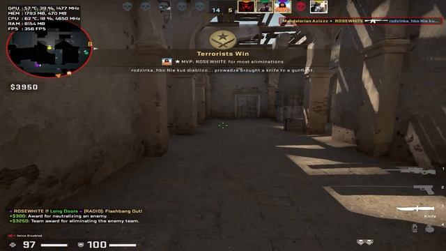 CSGO | RTX 3060 + RYZEN 5 + RAM GB16 | #benchmark смотреть онлайн