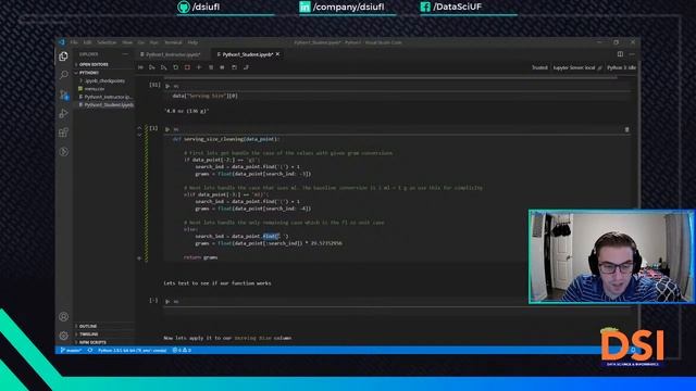 DSI Workshop: Python 1 смотреть онлайн