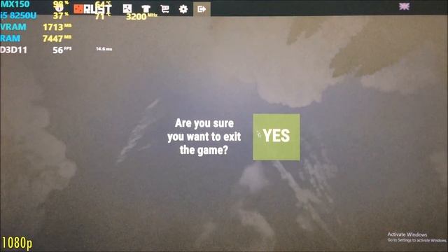 MX150 + i5 8250U | RUST - 768p & 1080p смотреть онлайн