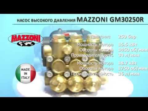 Плунжерный насос высокого давления Mazzoni GM30250R
