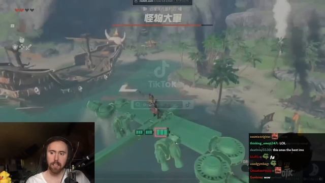 Asmongold Reacts To Zelda TotK's MOST INSANE BUILDS