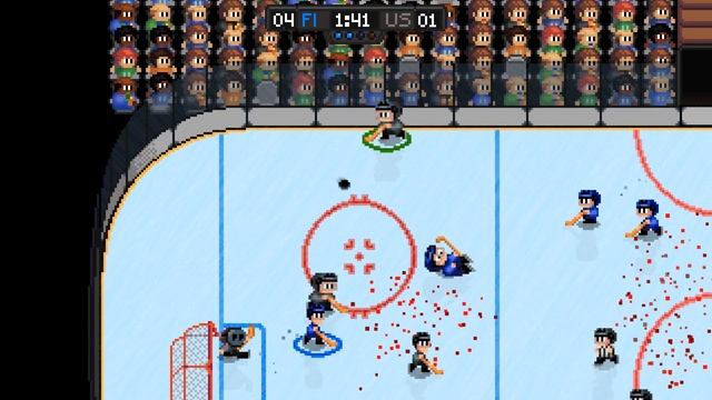 CELEBRATING THE NHL PLAYOFFS WITH PIXEL HOCKEY! -- Super Blood Hockey (Steam PC Local PVP Game) смотреть онлайн