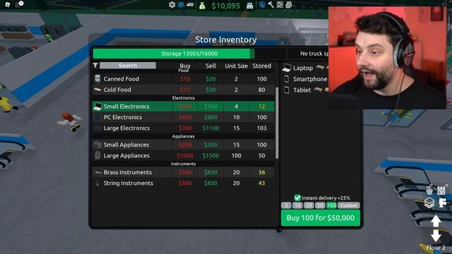 Building The BIGGEST STORE in ROBLOX RETAIL TYCOON 2 смотреть онлайн