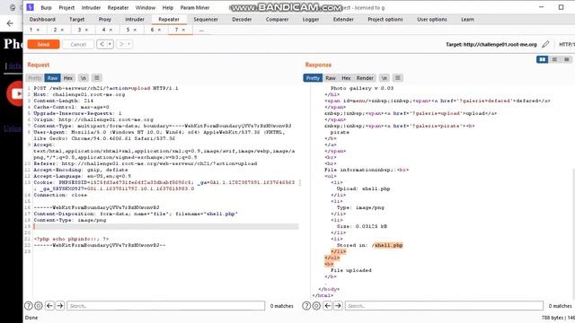 File upload - MIME type | Web - Server | Root Me | CTF | bug bounty image upload to RCE смотреть онлайн