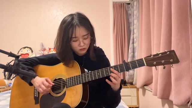(Tokyo Ghoul)《Unravel 》finger style guitar cover 丨Martin HD-28 смотреть онлайн