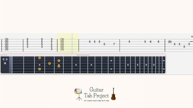 Persona 4 Golden A Sky Full Of Stars Guitar Tutorial Tabs BGM смотреть онлайн