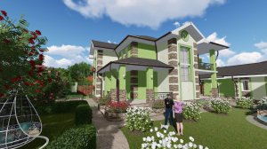 Ландшафный дизайн. Проект участка 8 соток.