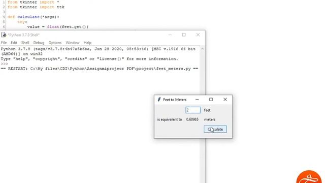 Python converter feet meters. смотреть онлайн