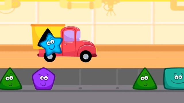 Сортируем геометрические фигуры. смотреть онлайн