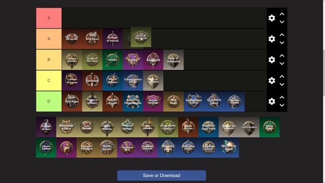 Subclass Tier List for Baldur's Gate 3 смотреть онлайн