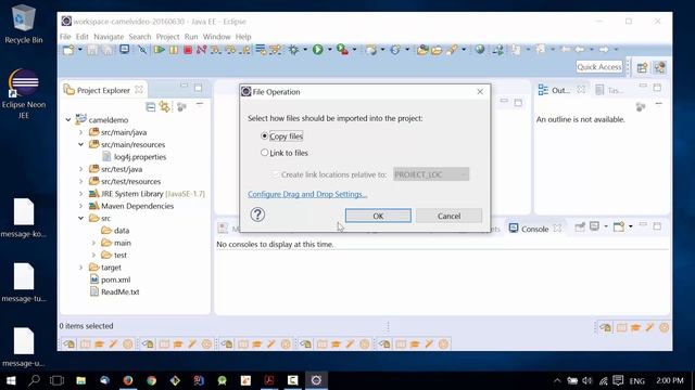 Apache Camel Tutorial #01: Hello World смотреть онлайн