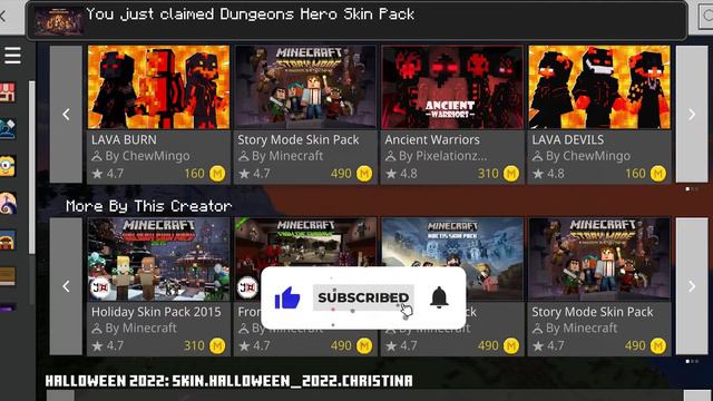 🔥 13 FREE SKINS | MC Bedrock 1.19.40 | DUNGEONS Hero💯 смотреть онлайн
