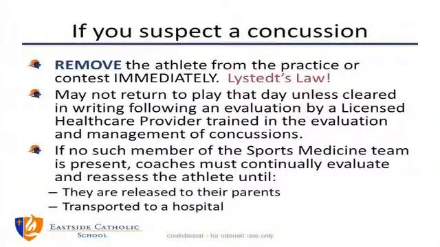 Eastside Crusader Junior Football Concussion Presentation by Dr. Stanley Herring смотреть онлайн