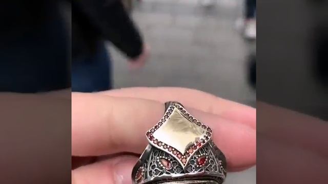 Серебряное Кольцо Казахстан ручной работы с большим камнем именное смотреть онлайн