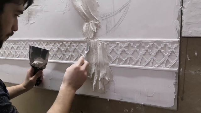 Барельеф 6 часть. Ткань и орнамент в барельефе