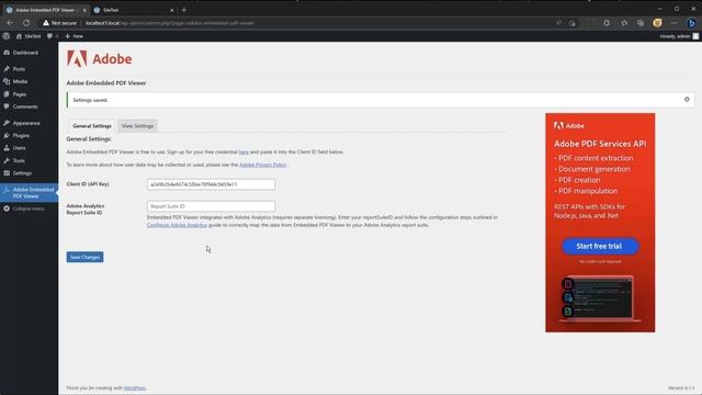 Using the Adobe PDF Embed WordPress plugin смотреть онлайн