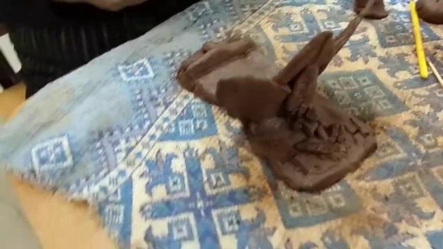 23.04.2021 г. В АНО Добрый мир для всех. Лепка из глины VID 20210423 165241 смотреть онлайн