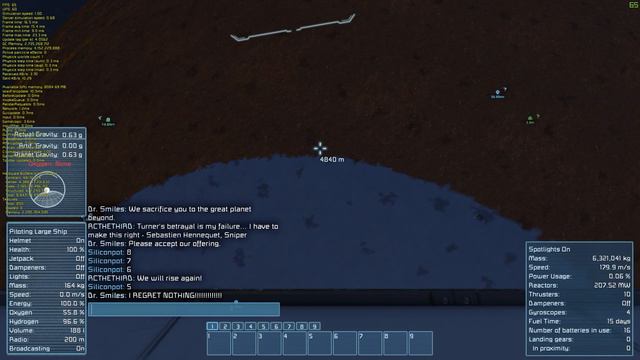 Space Engineers | Almost Successful Station Landing смотреть онлайн