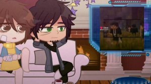 Реакция-Людей в чёрном- на самих себя(Илья и Невер)♡