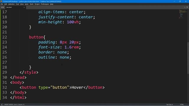Simple CSS Golden Glowing Button effect смотреть онлайн