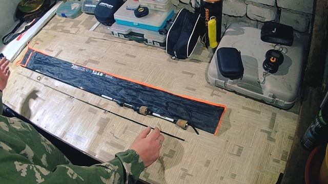 Краткий обзор бюджетного спиннинга с AliExpress | Fishing of catch 602ul Спиннинг для мормышинга ? смотреть онлайн